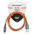 MBSHV0413 by MOBILE SPEC - USB Charging Cable - Micro Cable, 4 ft., Orange, Hi-Visibility