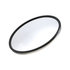 610671 by RETRAC MIRROR - Side View Mirror Head, 8", Convex, Round, Center Mount, Polished, Stainless Steel, with 5/16" Ball Stud