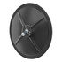 610711 by RETRAC MIRROR - Side View Mirror Head, 8", Round, Convex, Black