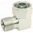 15213 by FOUR SEASONS - 90° Tube-O to Male Insert O-Ring, Steel, Adapter, A/C Fitting