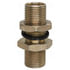 Four Seasons 16770 A/C Compressor Fitting Straight Bulkhead Male Insert O-Ring, Steel, Adapter, A/C Fitting