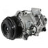 158366 by FOUR SEASONS - New Nippondenso 7SEH17C Compressor w/ Clutch