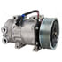 168503 by FOUR SEASONS - New Sanden/Sankyo SD7H15 Compressor w/ Clutch