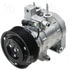 168663 by FOUR SEASONS - New York-Diesel Kiki-Zexel-Seltec DKS17DS Compressor w/ Clutch