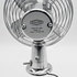 RP-1179 by ROADPRO - Electric Cooling Fan - 12V, Metal, with Dash Mount, Vintage Chrome Look, 2-Speed