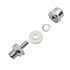 RP-302MAX by ROADPRO - Antenna - 3/8" x 24 Maxi Stud with SO-239 Connector, Heavy Duty, Stainless Steel