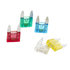 RPMINIFATG by ROADPRO - Wiring Fuse - Blade Fuse, Mini, 10/15/20/25/30 Amp, Color Coded, Assorted