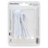 MB20C2PKW by MOBILE SPEC - USB Charging Cable - USB-C To USB Cable, White, 4 ft. and 8 ft.