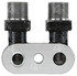 12201 by FOUR SEASONS - Tube-O Discharge and Suction 90° (Vertical Long), Cast Iron, Compressor Manifold (Valeo Type)