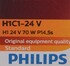 H1C1-24V by PHILLIPS INDUSTRIES - Headlight Bulb - 12V, 55 Watts, Cold White, Halogen