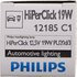 12185C1 by PHILLIPS INDUSTRIES - Turn Signal Light Bulb - 13.5V, 19 Watts, Clear, Twist Type