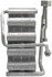 54670 by FOUR SEASONS - Serpentine Evaporator Core