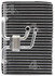 44021 by FOUR SEASONS - Plate & Fin Evaporator Core
