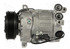 58489 by FOUR SEASONS - New York-Diesel Kiki-Zexel-Seltec DCS17E Compressor w/ Clutch