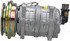 58513 by FOUR SEASONS - New York-Diesel Kiki-Zexel-Seltec DKS15CH Compressor w/ Clutch