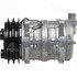 58512 by FOUR SEASONS - New York-Diesel Kiki-Zexel-Seltec DKS15BH Compressor w/ Clutch