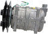 58522 by FOUR SEASONS - New York-Diesel Kiki-Zexel-Seltec DKS15 Compressor w/ Clutch