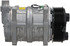 58616 by FOUR SEASONS - New York-Diesel Kiki-Zexel-Seltec TM15HD Compressor w/ Clutch