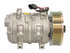 58619 by FOUR SEASONS - New York-Diesel Kiki-Zexel-Seltec TM21HD Compressor w/ Clutch