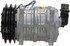 58624 by FOUR SEASONS - New York-Diesel Kiki-Zexel-Seltec TM13HD Compressor w/ Clutch