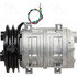 58637 by FOUR SEASONS - New York-Diesel Kiki-Zexel-Seltec TM21HD Compressor w/ Clutch