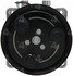 58660 by FOUR SEASONS - New York-Diesel Kiki-Zexel-Seltec TM13HA Compressor w/ Clutch