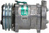 58666 by FOUR SEASONS - New Sanden/Sankyo SD5H14 Compressor w/ Clutch