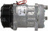 58706 by FOUR SEASONS - New Sanden/Sankyo SD7H15 Compressor w/ Clutch