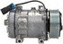 58710 by FOUR SEASONS - New Sanden/Sankyo SD7H15 Compressor w/ Clutch