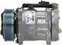 58711 by FOUR SEASONS - New Sanden/Sankyo SD7H15 Compressor w/ Clutch