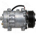 58796 by FOUR SEASONS - New Sanden/Sankyo SD7H15 Compressor w/ Clutch