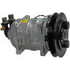 58514 by FOUR SEASONS - New York-Diesel Kiki-Zexel-Seltec DKS15 Compressor w/ Clutch