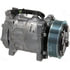 58711 by FOUR SEASONS - New Sanden/Sankyo SD7H15 Compressor w/ Clutch