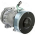 58798 by FOUR SEASONS - New Sanden/Sankyo SD7H15 Compressor w/ Clutch