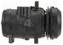 57345 by FOUR SEASONS - Reman Nippondenso 6E171 Compressor w/ Clutch