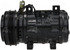 57363 by FOUR SEASONS - Reman Nippondenso 10P15C Compressor w/ Clutch