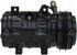 57363 by FOUR SEASONS - Reman Nippondenso 10P15C Compressor w/ Clutch