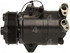 57410 by FOUR SEASONS - Reman York-Diesel Kiki-Zexel-Seltec DKS17D Compressor w/ Clutch