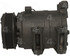 57462 by FOUR SEASONS - Reman York-Diesel Kiki-Zexel-Seltec DKS17D Compressor w/ Clutch