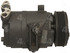 57462 by FOUR SEASONS - Reman York-Diesel Kiki-Zexel-Seltec DKS17D Compressor w/ Clutch