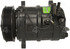 57520 by FOUR SEASONS - Reman York-Diesel Kiki-Zexel-Seltec DKS15CH Compressor w/ Clutch