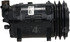 57521 by FOUR SEASONS - Reman York-Diesel Kiki-Zexel-Seltec DKS15BH Compressor w/ Clutch