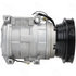 58398 by FOUR SEASONS - New Nippondenso 10PA17C Compressor w/ Clutch