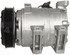 58411 by FOUR SEASONS - New York-Diesel Kiki-Zexel-Seltec DKS17D Compressor w/ Clutch