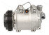 58461 by FOUR SEASONS - New York-Diesel Kiki-Zexel-Seltec DKS17D Compressor w/ Clutch