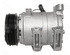 58462 by FOUR SEASONS - New York-Diesel Kiki-Zexel-Seltec DKS17D Compressor w/ Clutch