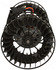 75828 by FOUR SEASONS - Double Shaft Vented CCWLE Blower Motor w/ Wheel