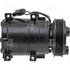 67340 by FOUR SEASONS - Reman Ford HS15 Compressor w/ Clutch