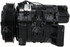 67448 by FOUR SEASONS - Reman York-Diesel Kiki-Zexel-Seltec DCV14D Compressor w/ Clutch