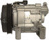 67445 by FOUR SEASONS - Reman York-Diesel Kiki-Zexel-Seltec DCV14G Compressor w/ Clutch